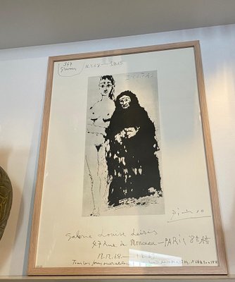 Picasso, Engravings at Galerie Louise Leiris, 1968, Poster, Framed-TEP-1310788