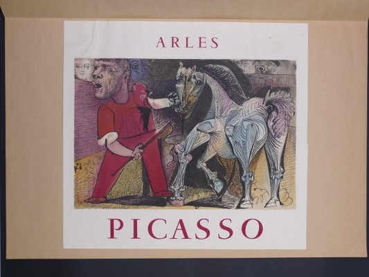 Picasso Vintage Exhibition Poster in Arles - 1957 1957-ZCI-757575