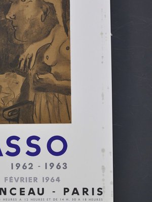 Picasso Vintage Exhibition Poster in Paris - 1964 1964-ZCI-761908