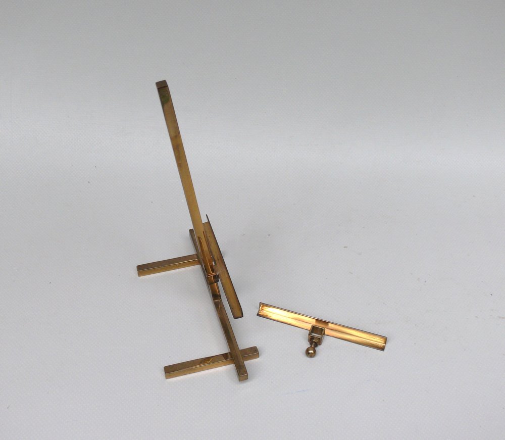 Picture Frame Easel in Brass, Germany, 1920s