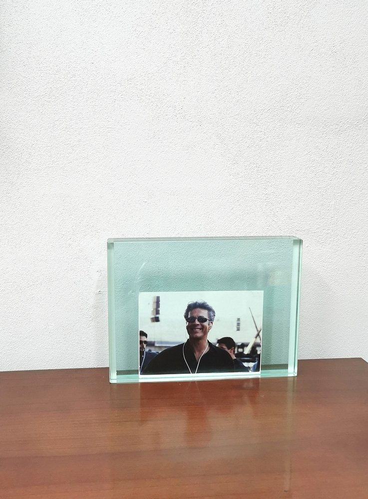 Picture Frame in Double Glass from Fontana Arte, Italy, 1950s