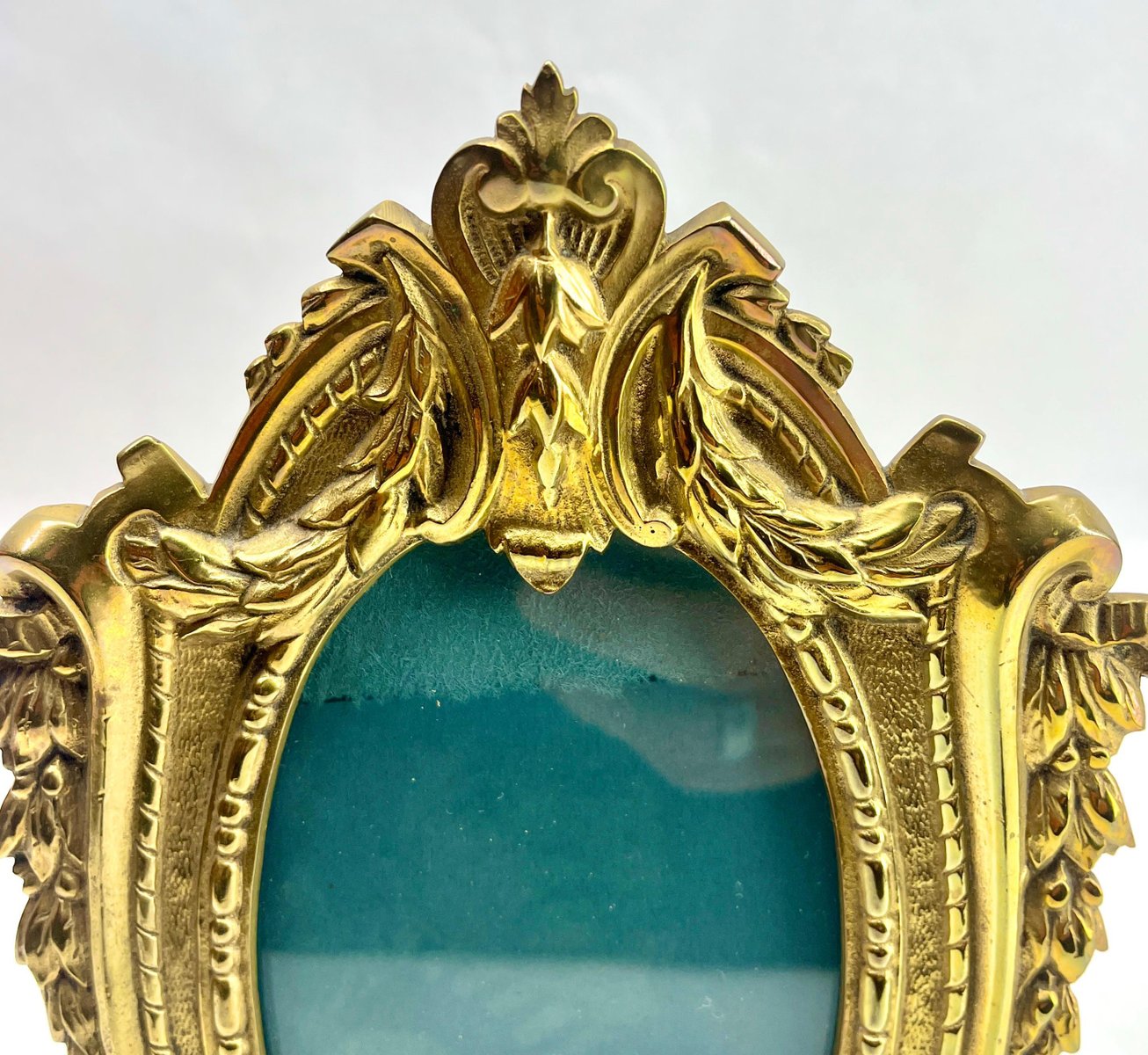 Picture Frames in Polished Brass, France, 1900s, Set of 2