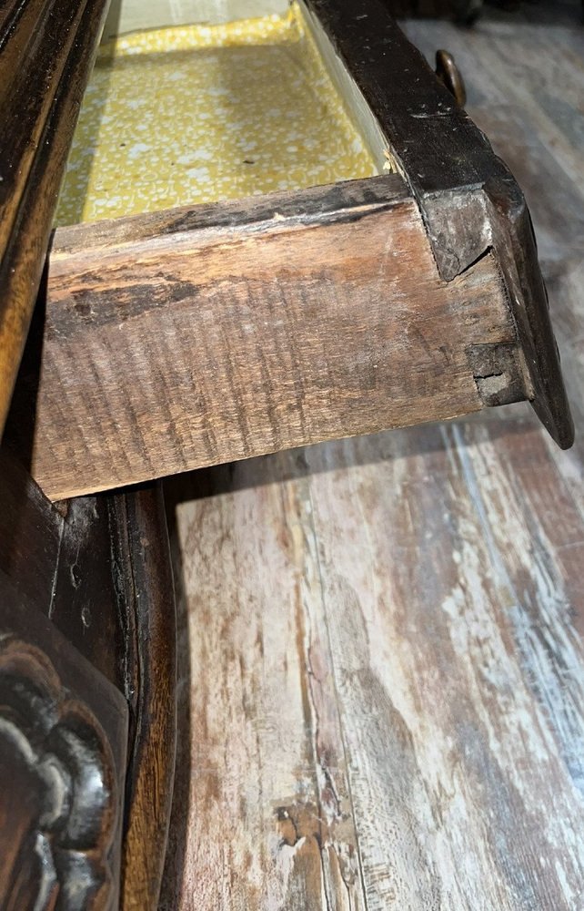 Piedmontese Louis XV Style Walnut Kneading Trough