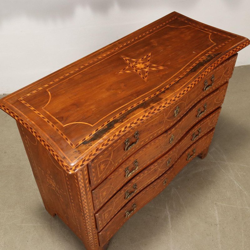 Piedmontese Louis XVI Chest of Drawers