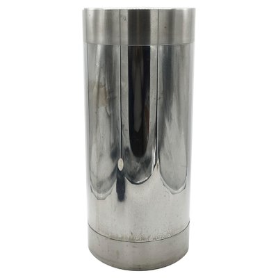 Pierre Cardin Style Chrome Umbrella Stand, 1970s-YUW-1776393