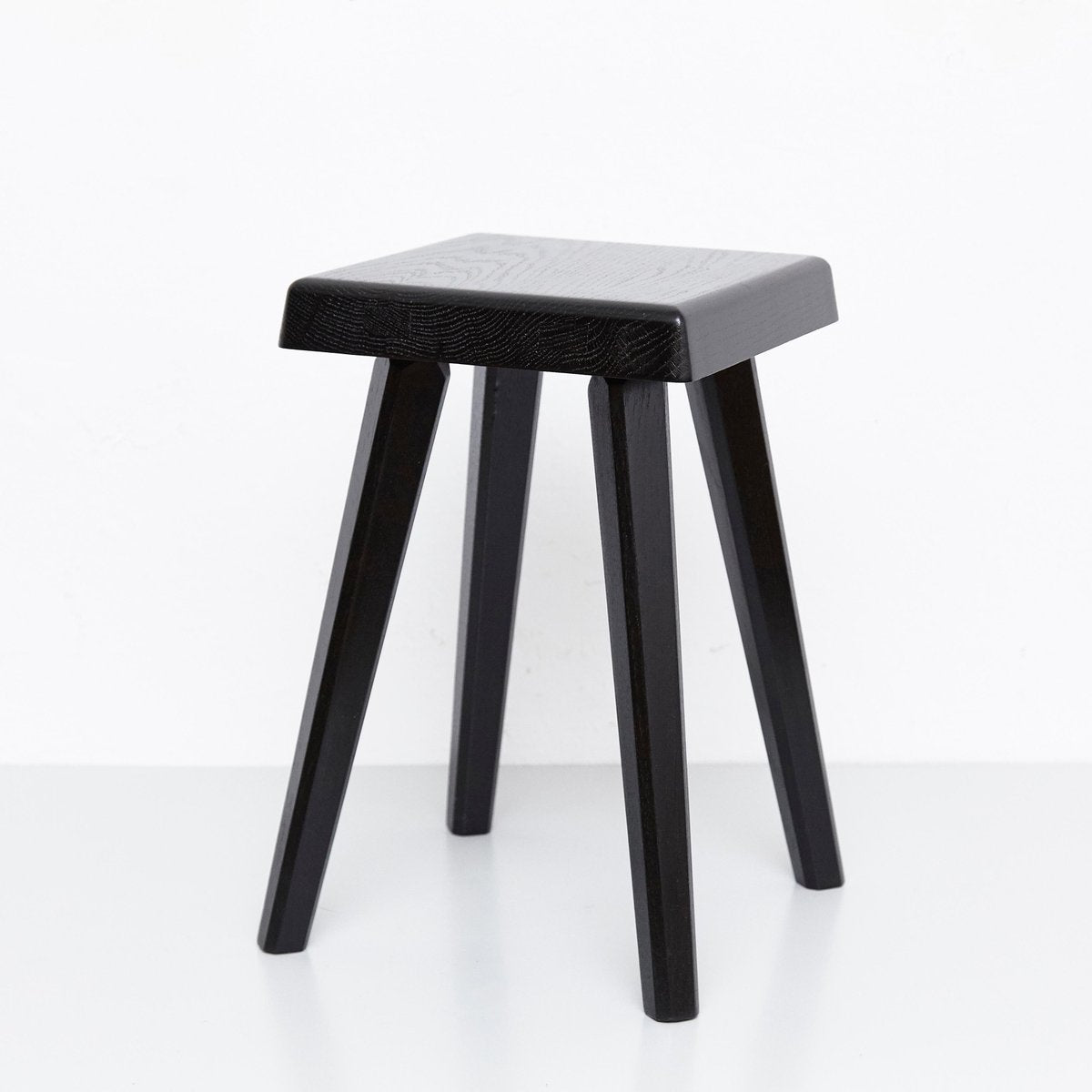 Pierre Chapo Special Black Wood Edition Stool