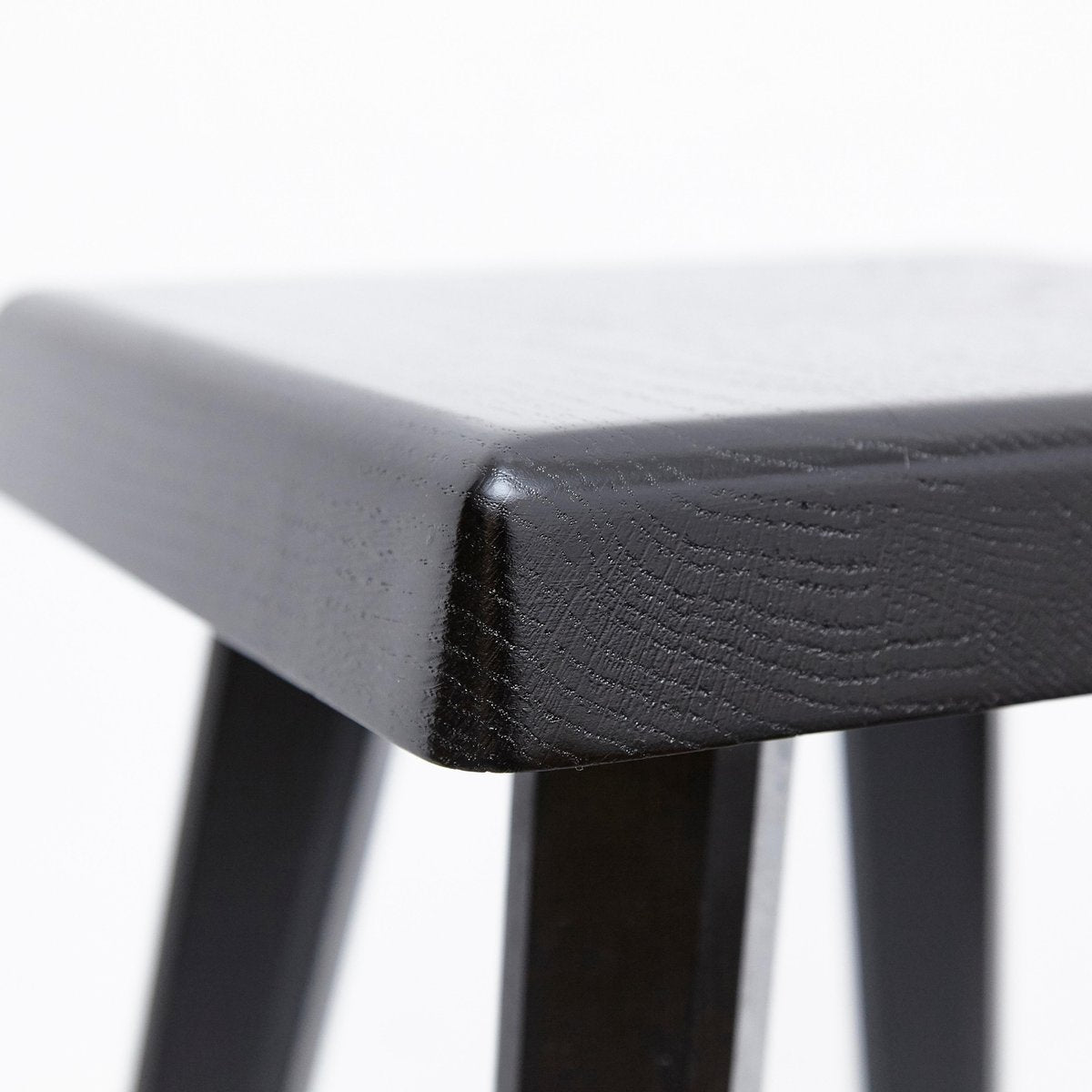 Pierre Chapo Special Black Wood Edition Stool