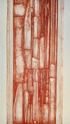 Pierre Courtin, Abstract Composition, 1950s, Relief Etching-NRC-1393186