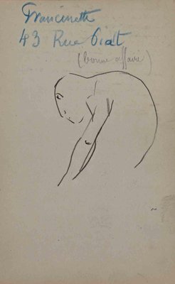 Pierre Georges Jeanniot, Figure, Original Drawing, Early 20th-Century-ZCI-1318144