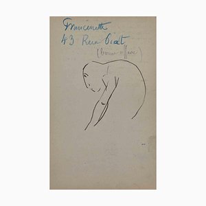 Pierre Georges Jeanniot, Figure, Original Drawing, Early 20th-Century-ZCI-1318144