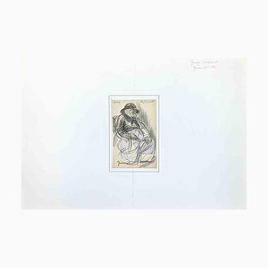 Pierre Georges Jeanniot, Old Lady, Drawing, Late 19th-Century-ZCI-1221183