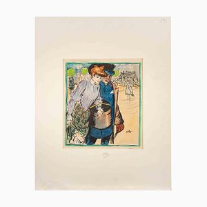 Pierre Georges Jeanniot, Springtime, Ink & Watercolor, 1905-ZCI-2029760