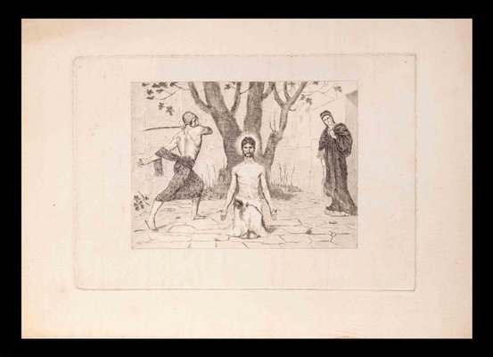 Pierre Puvis De Chavannes, Saint Jean Le Baptiste, Etching, Late 19th-Century-ZCI-1343903