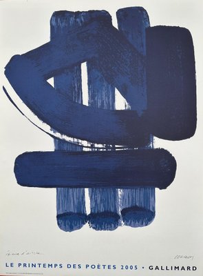 Pierre Soulages, After the Spring of Poets, 2005, Lithograph-KHH-2044138