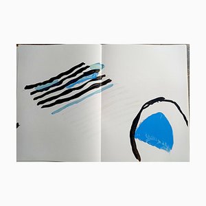 Pierre Tal-Coat, Abstraction 2 Diptych for DLM, 1965, Lithograph-NRC-1396448