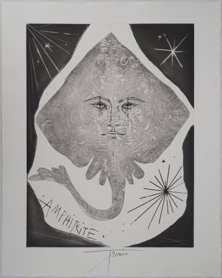 Pierre-Yves Trémois, Grande Amphitrite, Etching-KHH-1206060