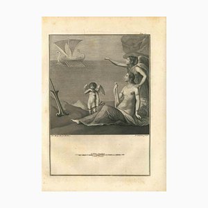 Pietro Campana, Antiquities of Herculaneum, Original Etching, 18th Century-ZCI-2025070