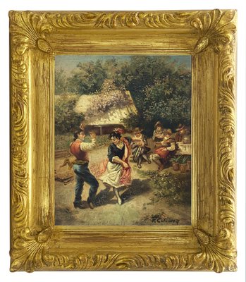 Pietro Colonna, Italian School Country Scene, 21st Century, Oil on Canvas-YUW-1317615