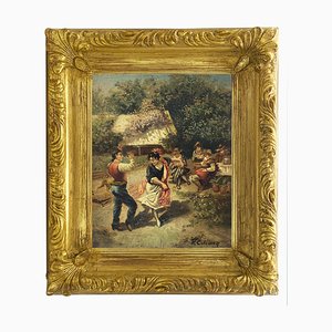 Pietro Colonna, Italian School Country Scene, 21st Century, Oil on Canvas-YUW-1317615