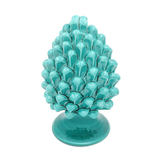 PIGNA Pinecone • Turquoise di Calamosche • H20 from Crita Ceramiche