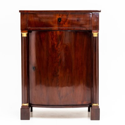 Pillar Cabinet in Mahogany & Brass, 1820s-VEI-1364490