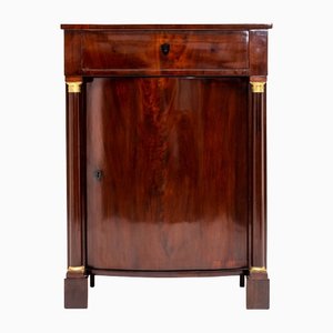 Pillar Cabinet in Mahogany & Brass, 1820s-VEI-1364490