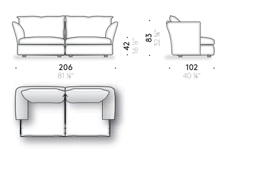 PILLOW 20 206cm 도면