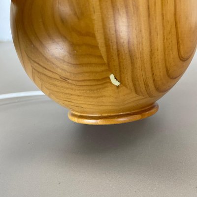 Pine Ball Table Lights, Sweden, 1970s, Set of 2-QZ-1822397