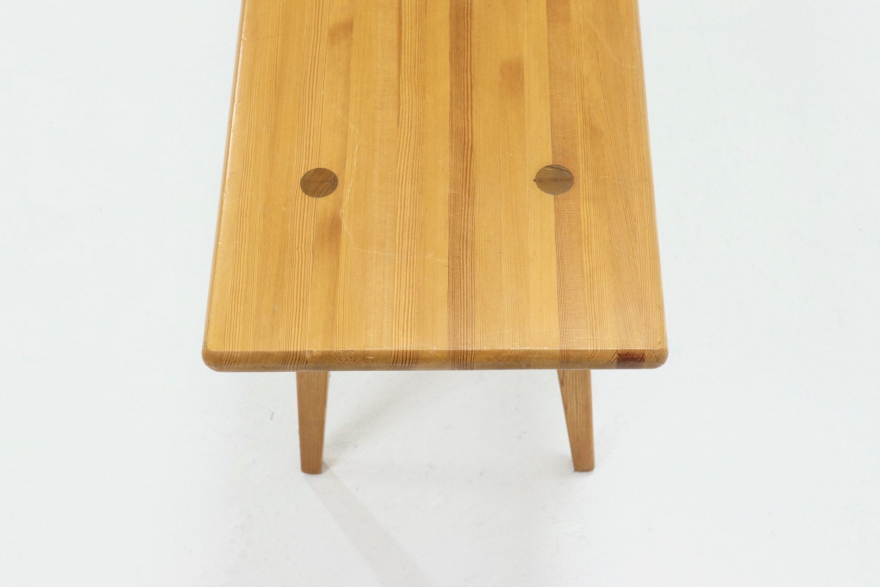 Pine Bench by Carl Malmsten for Svensk Fur, 1940s