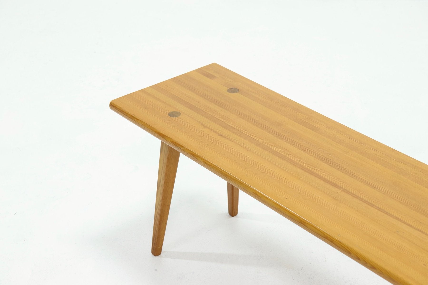 Pine Bench by Carl Malmsten for Svensk Fur, 1940s