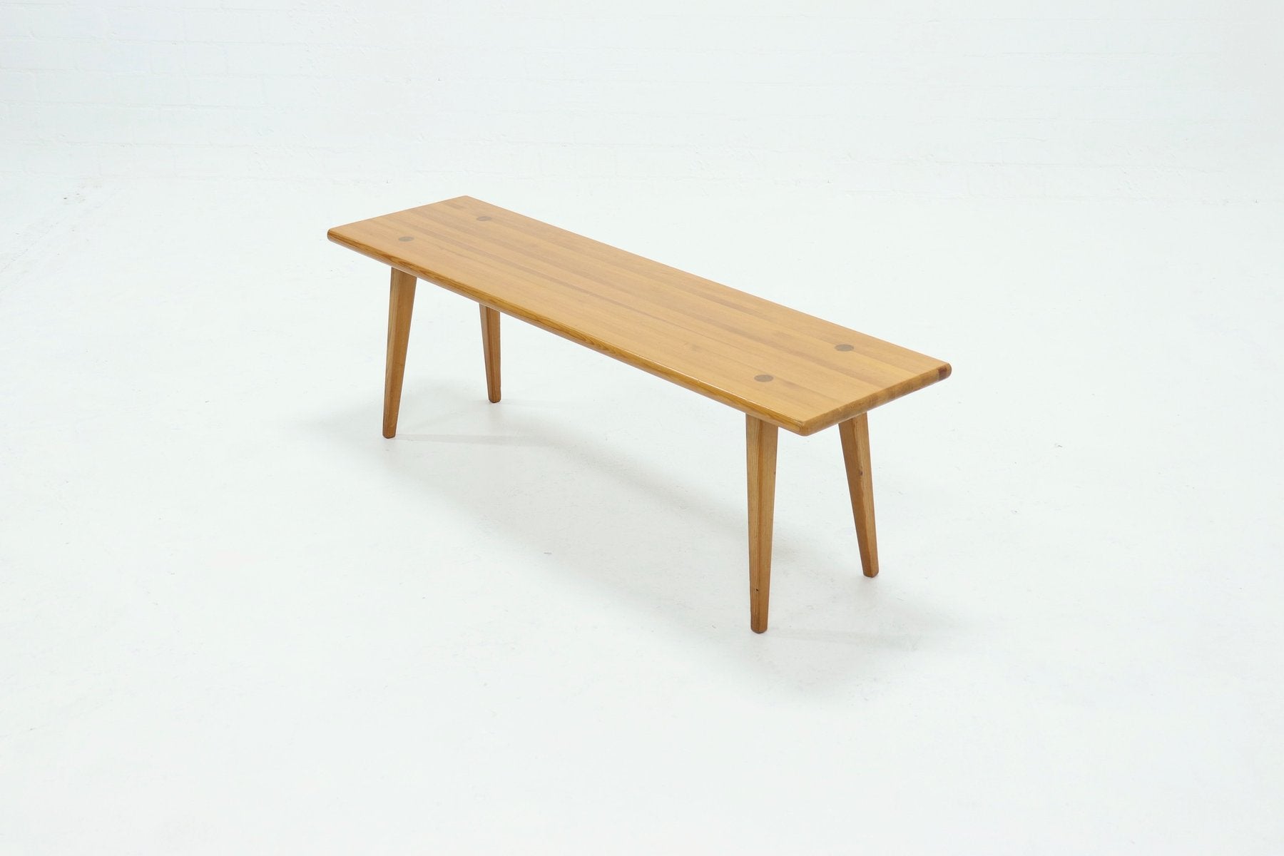 Pine Bench by Carl Malmsten for Svensk Fur, 1940s