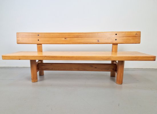 Pine Bench by Knud Friis & Elmar Moltke Nielsen for Friis & Moltke, 1960s-AXJ-2022504