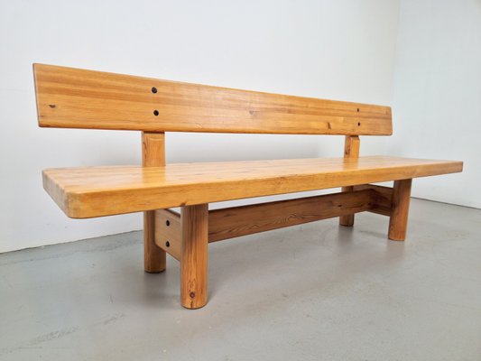 Pine Bench by Knud Friis & Elmar Moltke Nielsen for Friis & Moltke, 1960s-AXJ-2022504