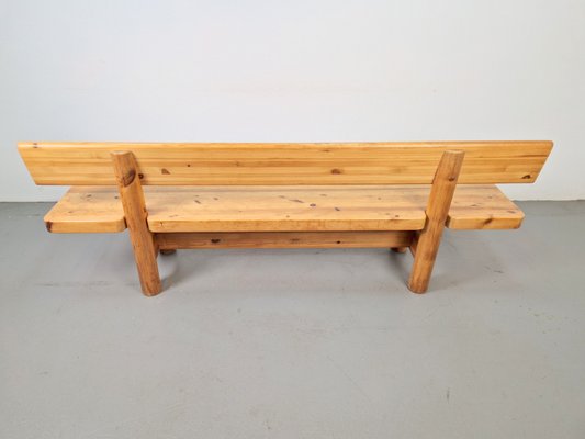 Pine Bench by Knud Friis & Elmar Moltke Nielsen for Friis & Moltke, 1960s-AXJ-2022504