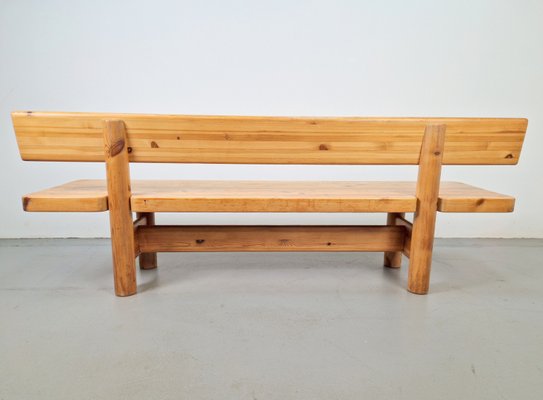 Pine Bench by Knud Friis & Elmar Moltke Nielsen for Friis & Moltke, 1960s-AXJ-2022504