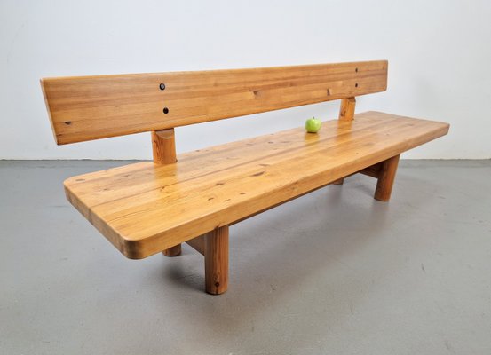 Pine Bench by Knud Friis & Elmar Moltke Nielsen for Friis & Moltke, 1960s-AXJ-2022504