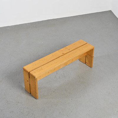 Pine Bench from Les Arcs, France, 1973-GJR-2023785