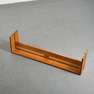 Pine Benches by Charlotte Perriand, 1970s, Set of 2-GJR-2023443