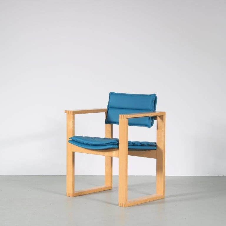 Pine Chair by Ate Van Apeldoorn for Houtwerk Hattem, Netherlands, 1960s-DV-1409893