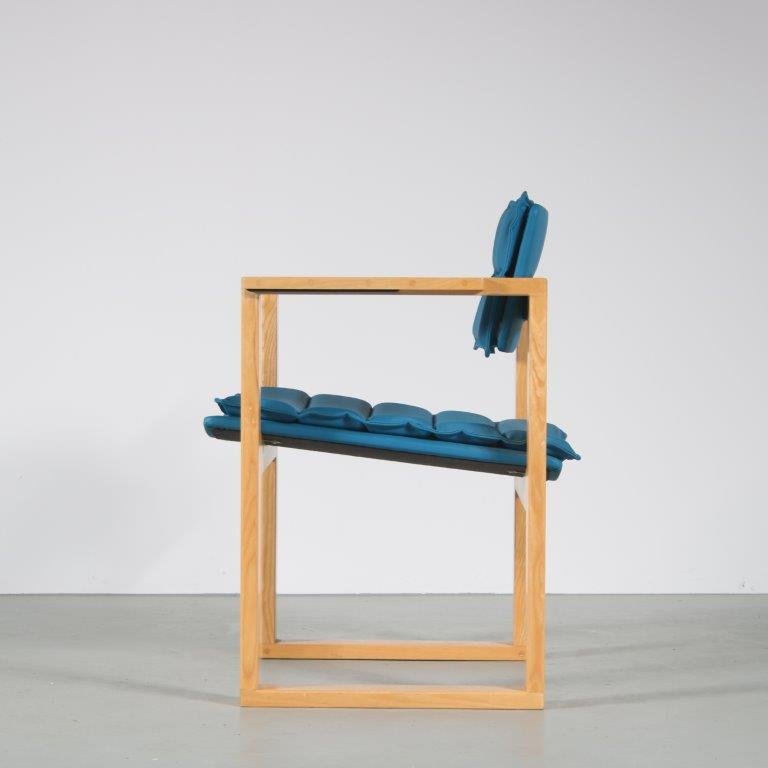 Pine Chair by Ate Van Apeldoorn for Houtwerk Hattem, Netherlands, 1960s-DV-1409893