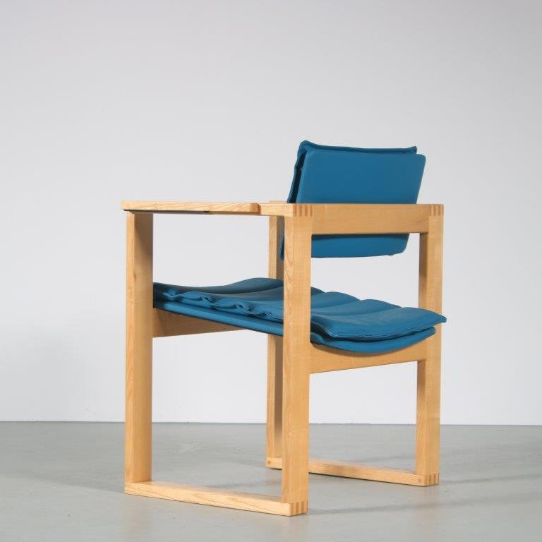 Pine Chair by Ate Van Apeldoorn for Houtwerk Hattem, Netherlands, 1960s-DV-1409893