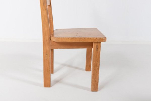 Pine Chairs by Roland Wilhelmsson for Karl Andersson & Söner, Sweden, 1960s, Set of 6-KMC-1120319