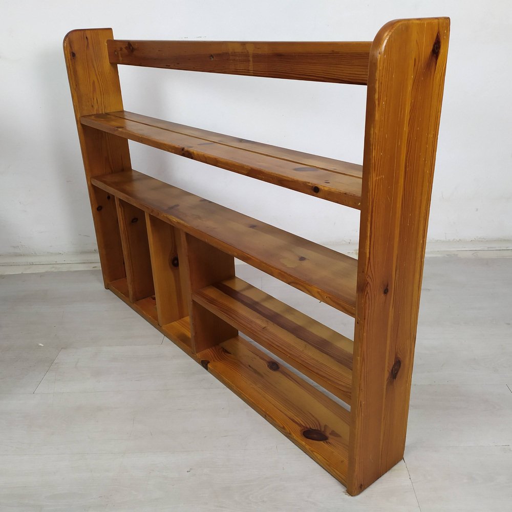 Pine Chalet Wall Shelf, 1970s