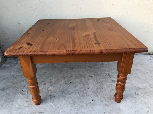 Pine Coffee Table, 1970s-WQQ-1448960