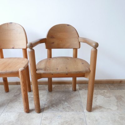 Pine Dining Chairs by Rainer Daumiller, 1970s, Set of 6-JRP-855959