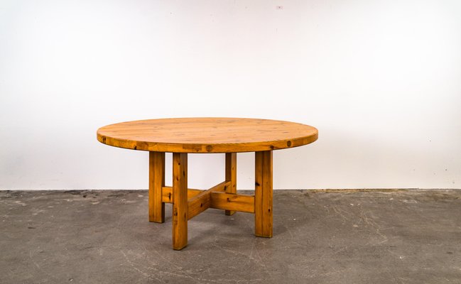 Pine Dining Table by Karl Andersson & Söner for Roland Wilhelmsson, Sweden, 1960s-VLO-1500256