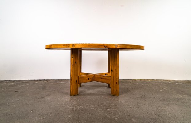 Pine Dining Table by Karl Andersson & Söner for Roland Wilhelmsson, Sweden, 1960s-VLO-1500256