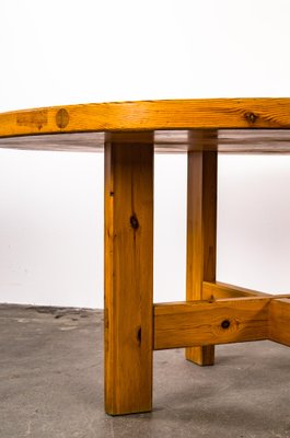 Pine Dining Table by Karl Andersson & Söner for Roland Wilhelmsson, Sweden, 1960s-VLO-1500256