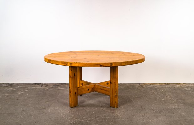 Pine Dining Table by Karl Andersson & Söner for Roland Wilhelmsson, Sweden, 1960s-VLO-1500256