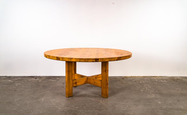 Pine Dining Table by Karl Andersson & Söner for Roland Wilhelmsson, Sweden, 1960s-VLO-1500256